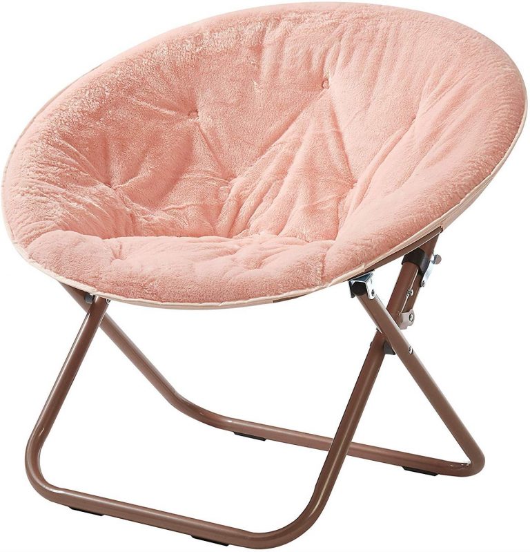 Blush gold Urban Shop chair.