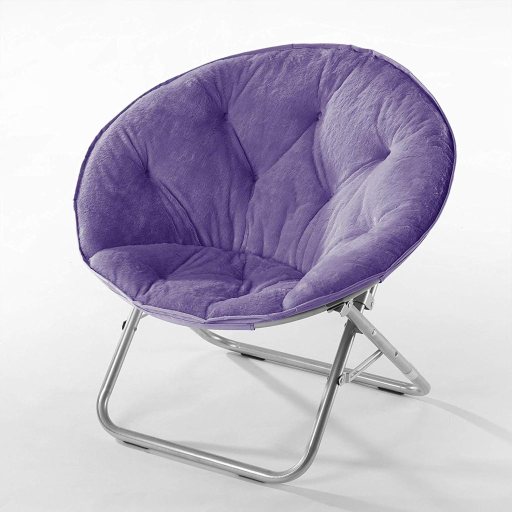 The 66 Best Folding Papasan Chairs Of 2020   Urban Shop Purple Papasan Chair 1024x1024 