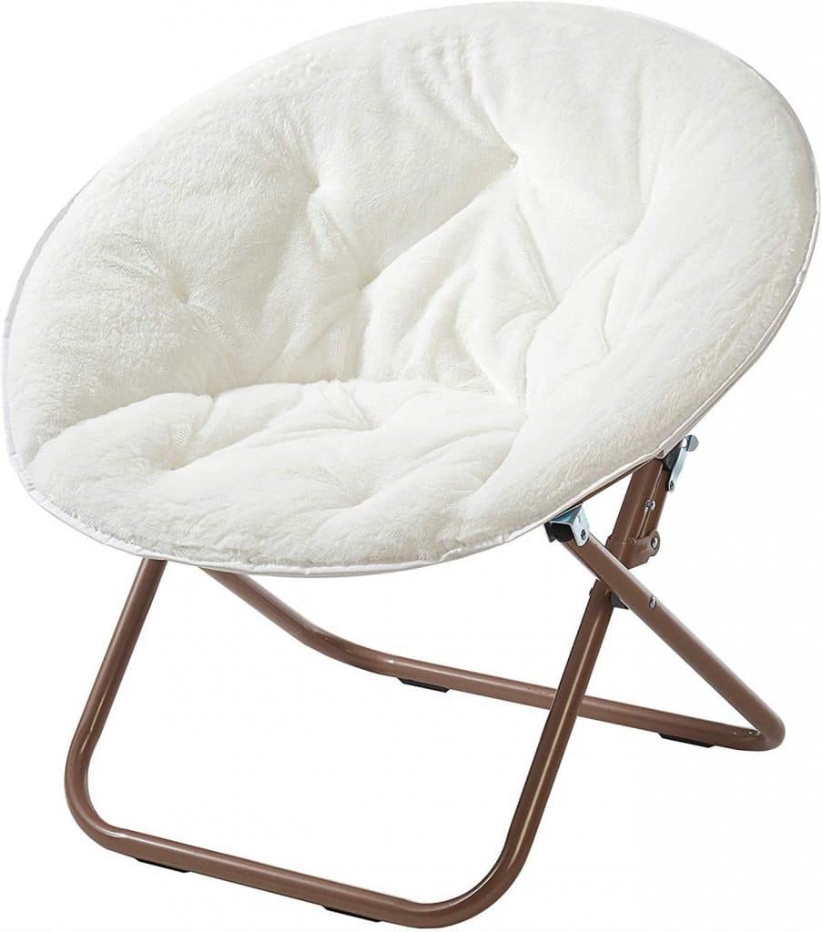 The 66 Best Folding Papasan Chairs Of 2020   White Gold Urban Shop Chair. 903x1024 