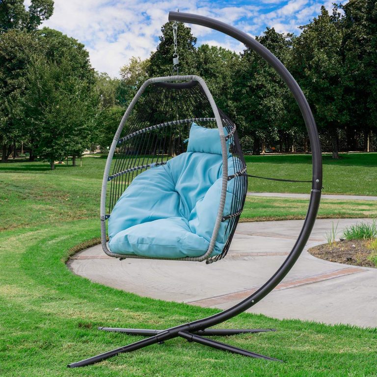 Blue Barton Hanging egg chair