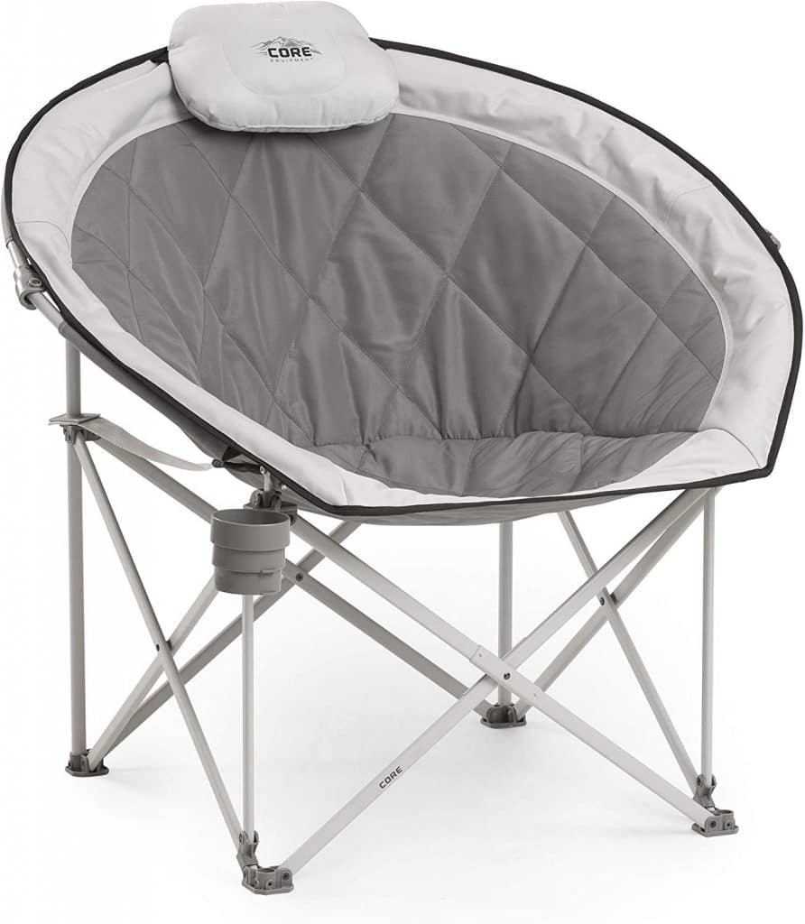 The 17 Best Folding Papasan Chairs Of 2024   Gray Core Equipment Moon Round Chair 892x1024 