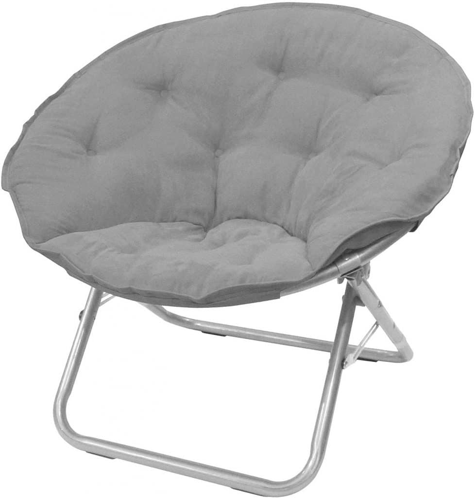 Grey Microsuede Urban Shop Chair 978x1024 