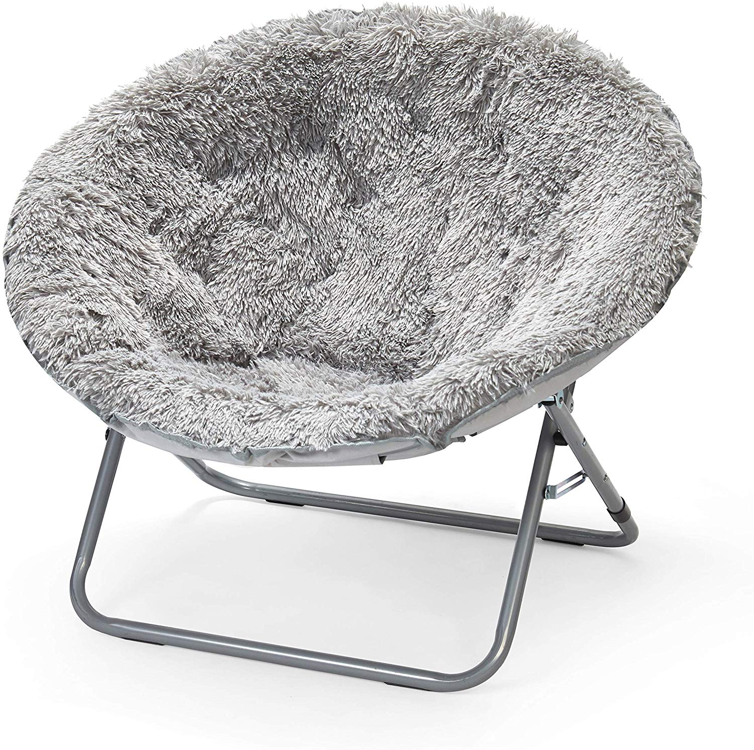 The 66 Best Folding Papasan Chairs Of 2020   Silver Oversized Mongolian Chair 