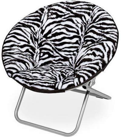 Zebra Mainstay faux-fur chair