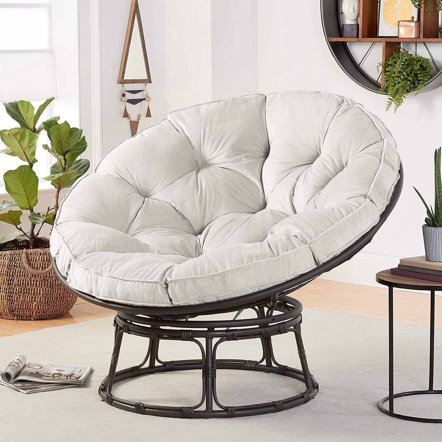 Better Homes And Gardens Papasan Chair With Fabric Cushion 
