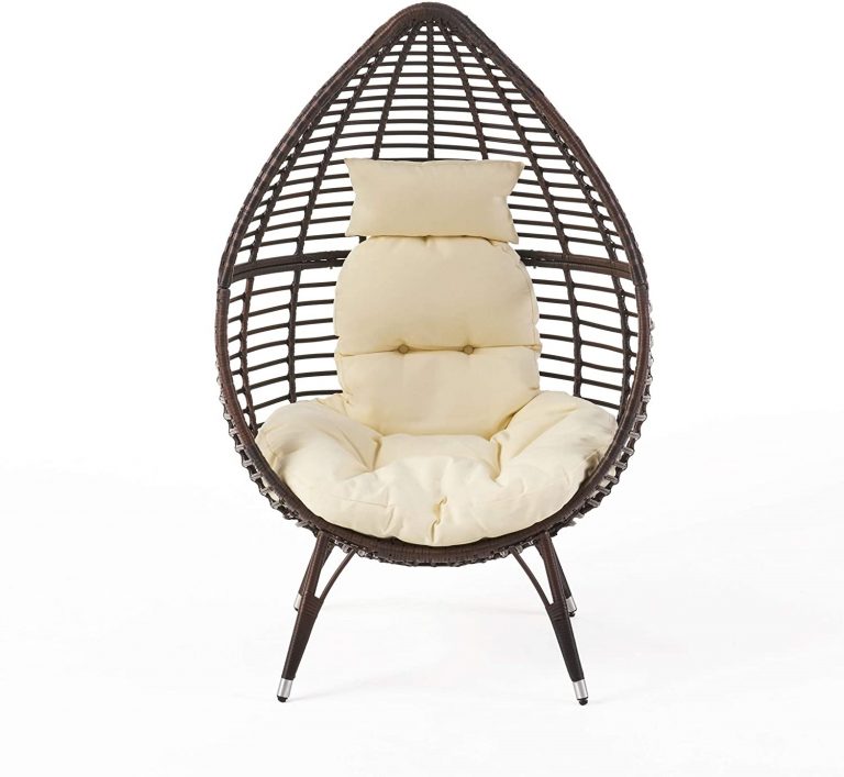 Christopher Knight Home Cutter Teardrop Wicker Chair