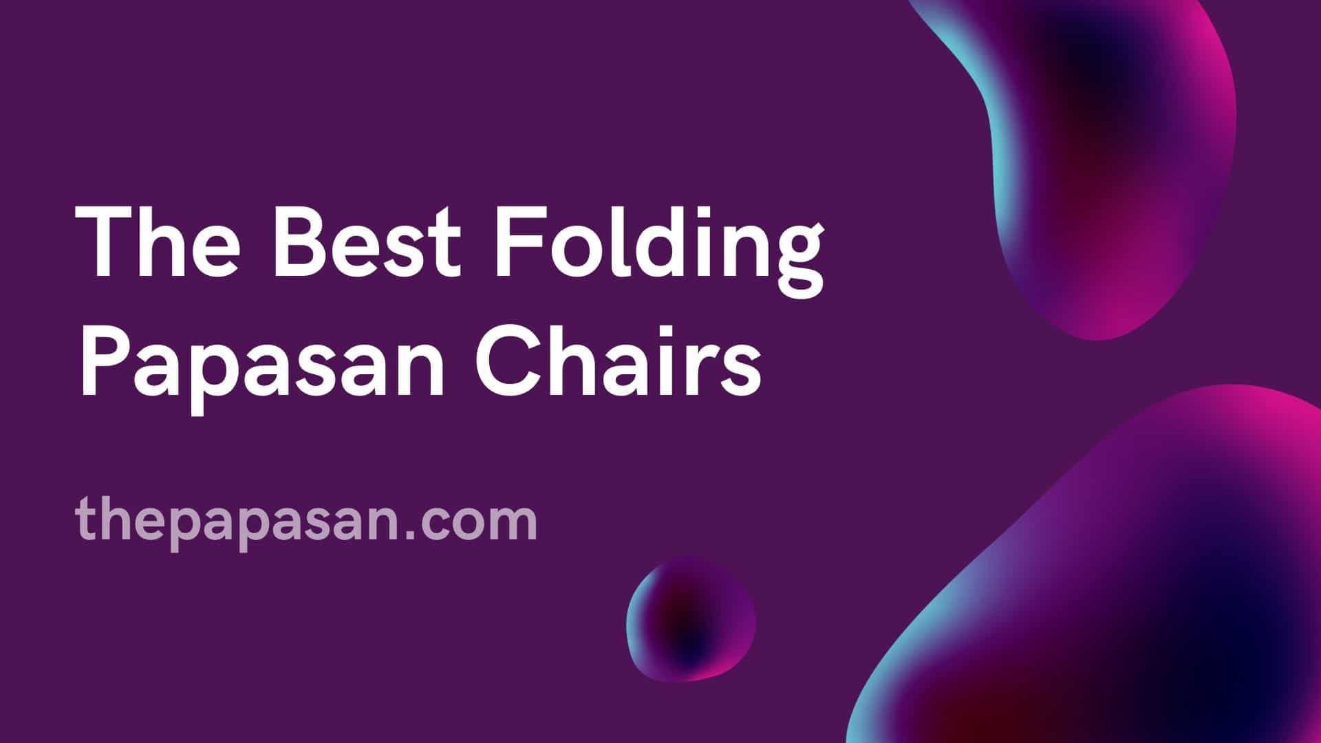 Folding Papasan Chair 