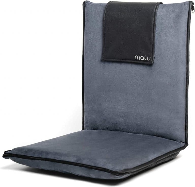 Malu Luxury Padded Floor Chair with Back Support