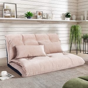 The 7 Best Floor Sofas Of 2024   Adjustable Lazy Floor Sofa Bed With 2 Pillows 300x300 