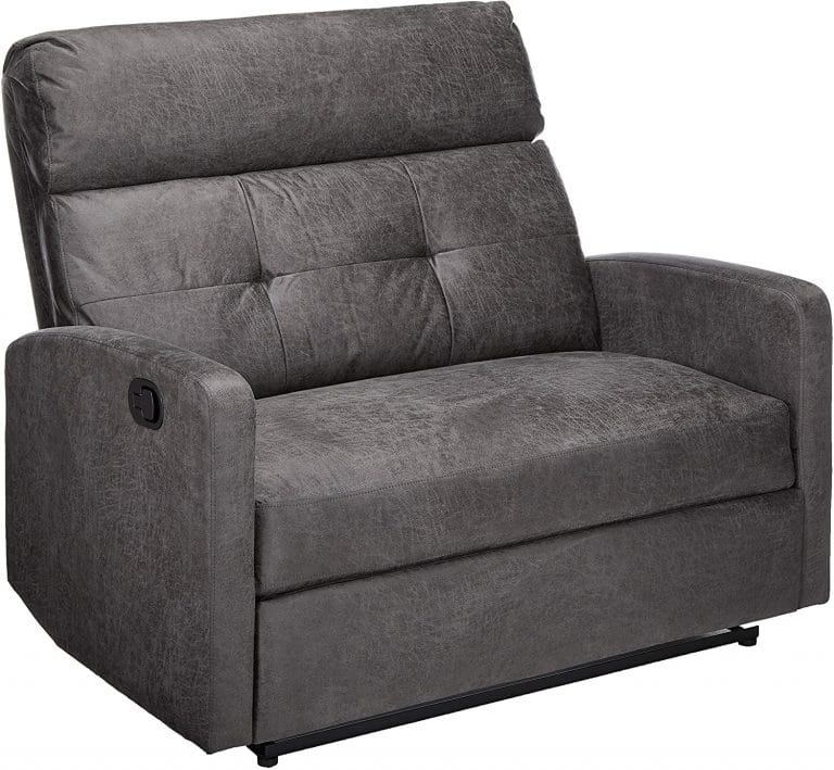 The 12 Best Oversized Chairs Of 2024   Christopher Knight Home Halima 2 Seater Recliner 768x709 