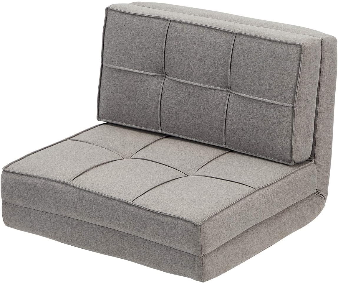 The 7 Best Floor Sofas Of 2024   MELLCOM Triple Fold Down Sofa Bed 