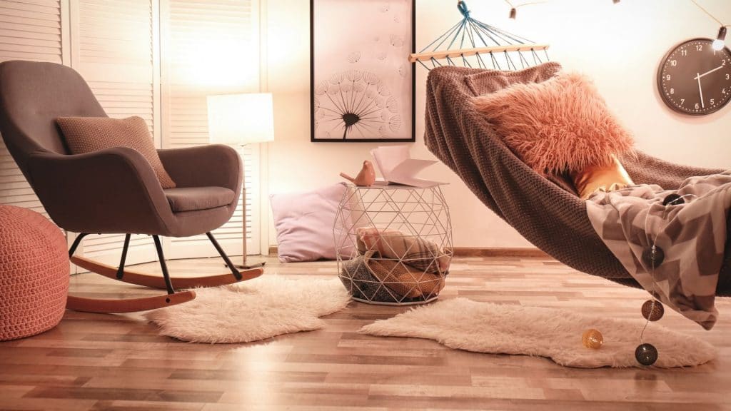 Convenient papasan rocking chair purchasing