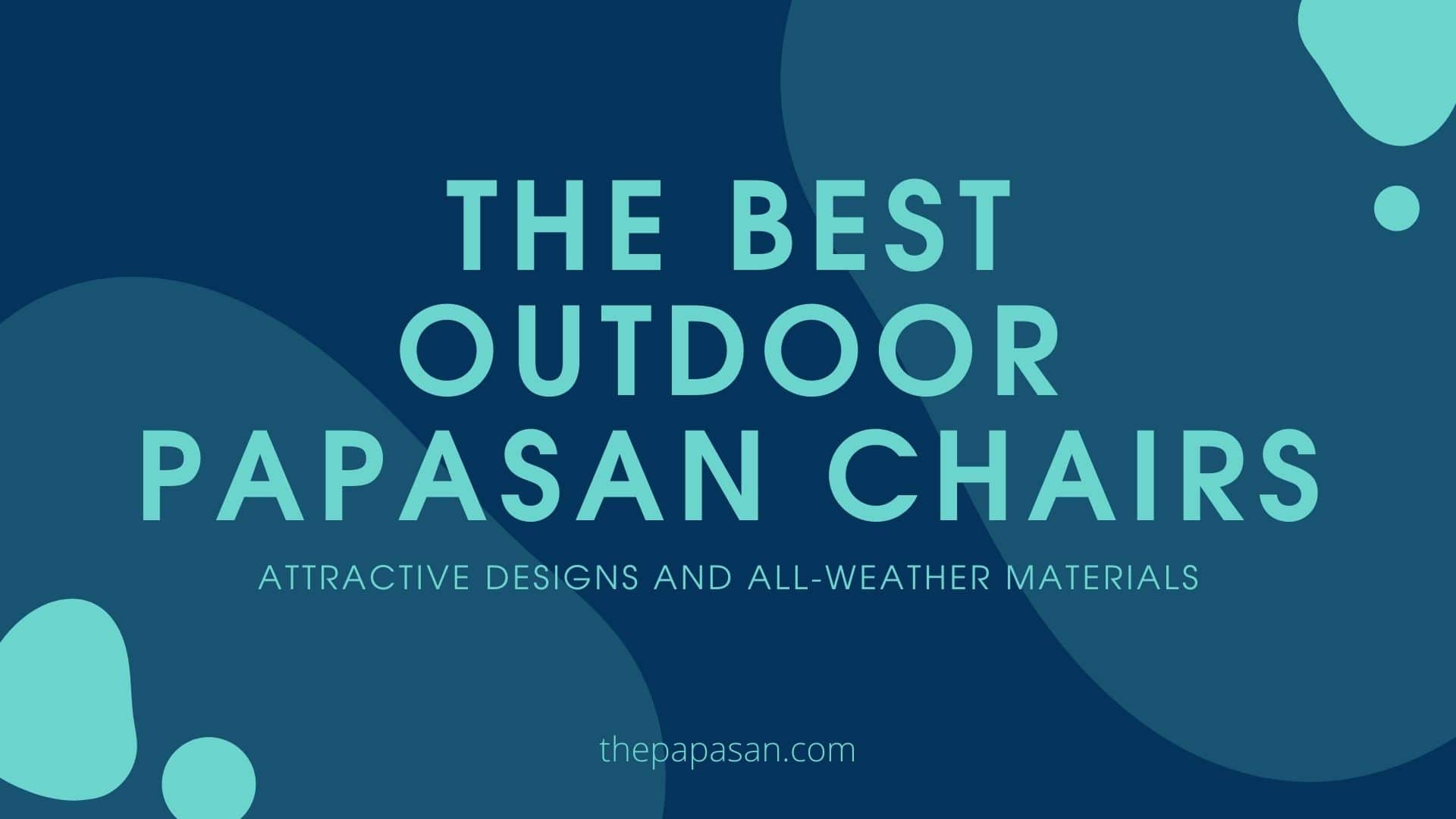 Outdoor Papasan Chair 