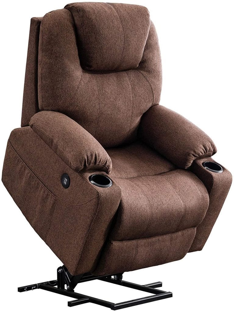 Mcombo 3 Positions Electric Lift Recliner with Massage and Heat