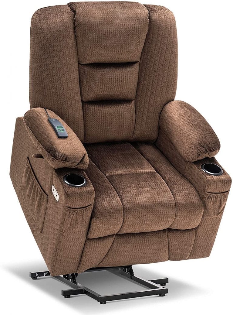 Mcombo Electric Power Lift Recliner Chair with Massage and Heat