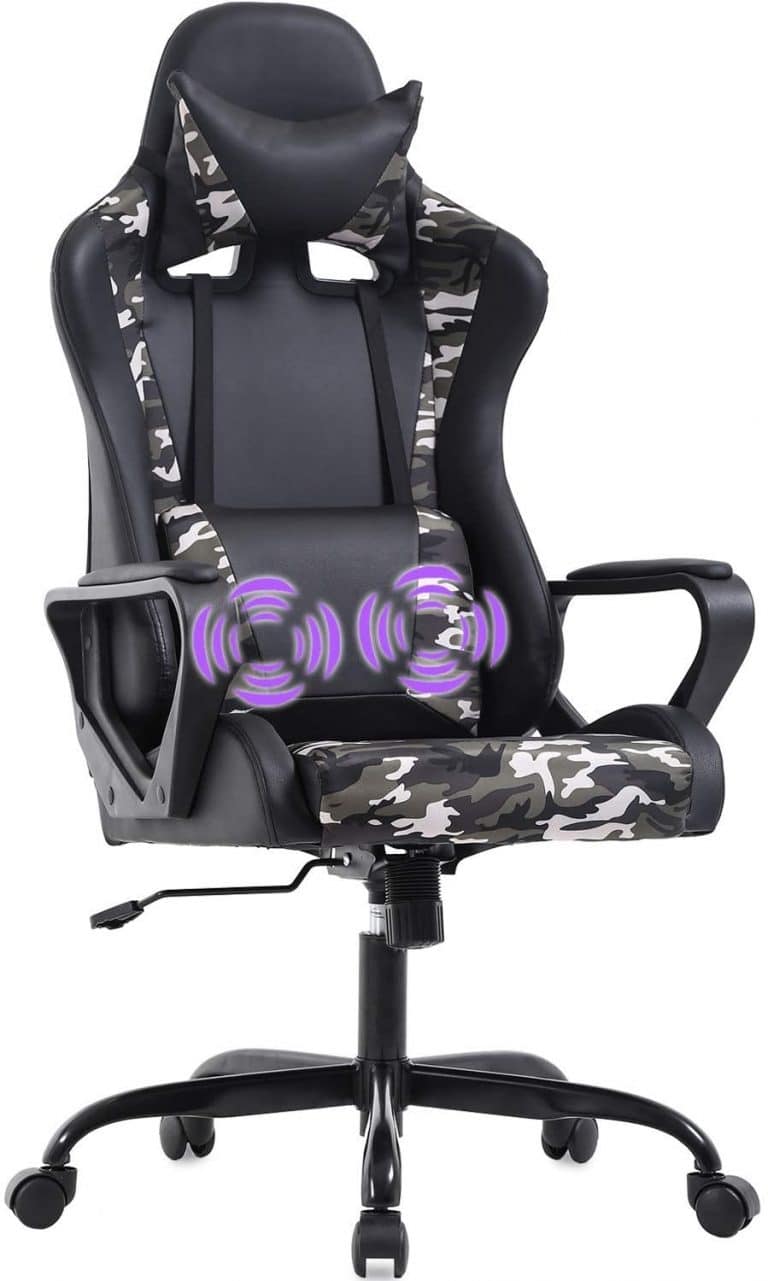 PC Gaming Chair Ergonomic Office Chair Massage Desk Chair