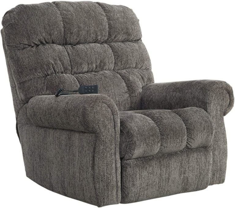 Signature Design by Ashley Ernestine Lift Adjustable Oversized Recliner