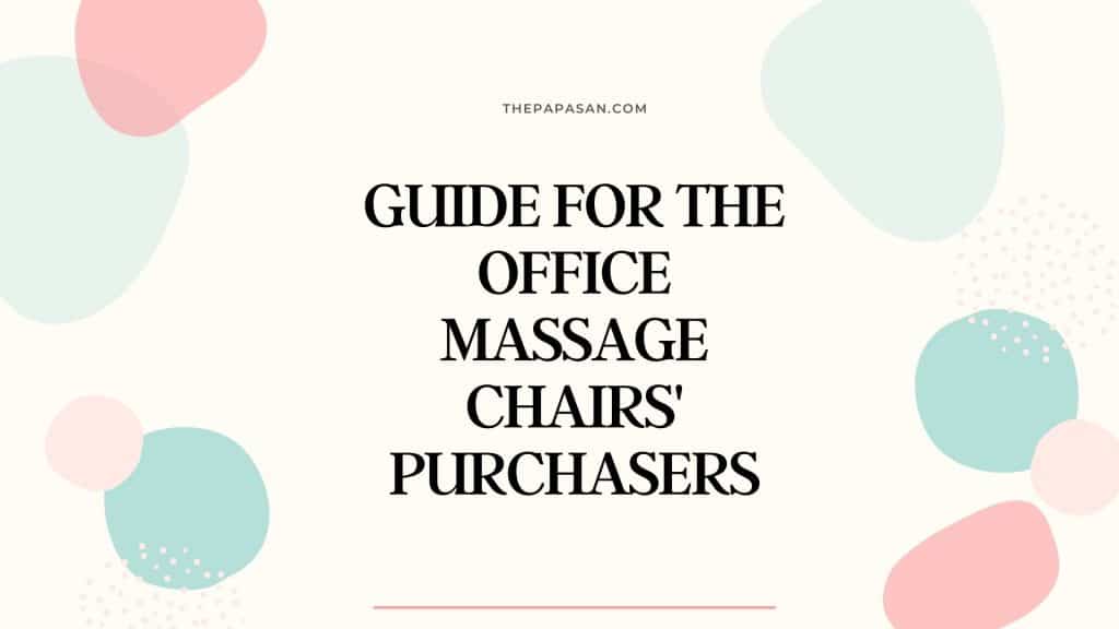 massage desk chair
